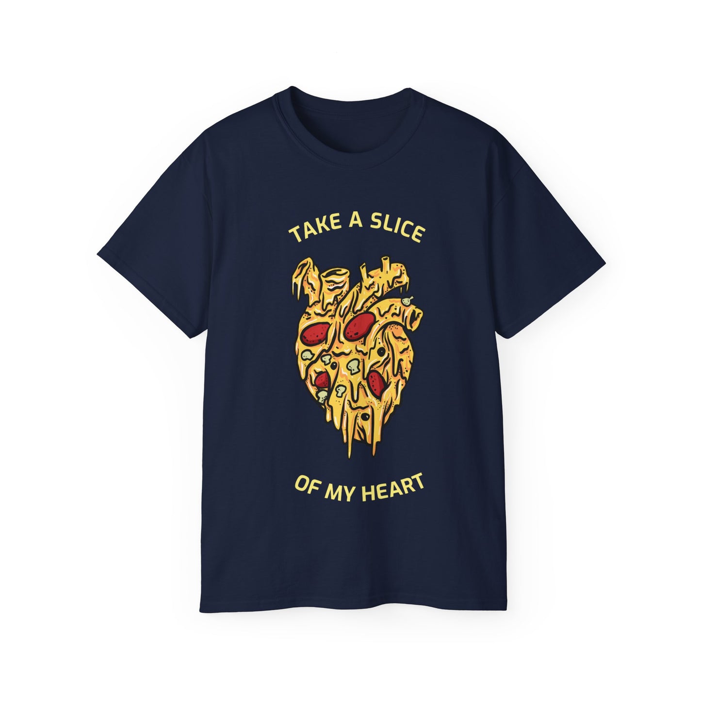 Pizza My Heart Graphic T - Unisex Ultra Cotton Tee