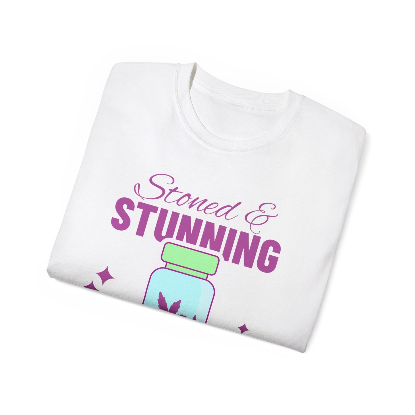 Stoned & Stunning Graphic T - Unisex Adult Ultra Cotton Tee