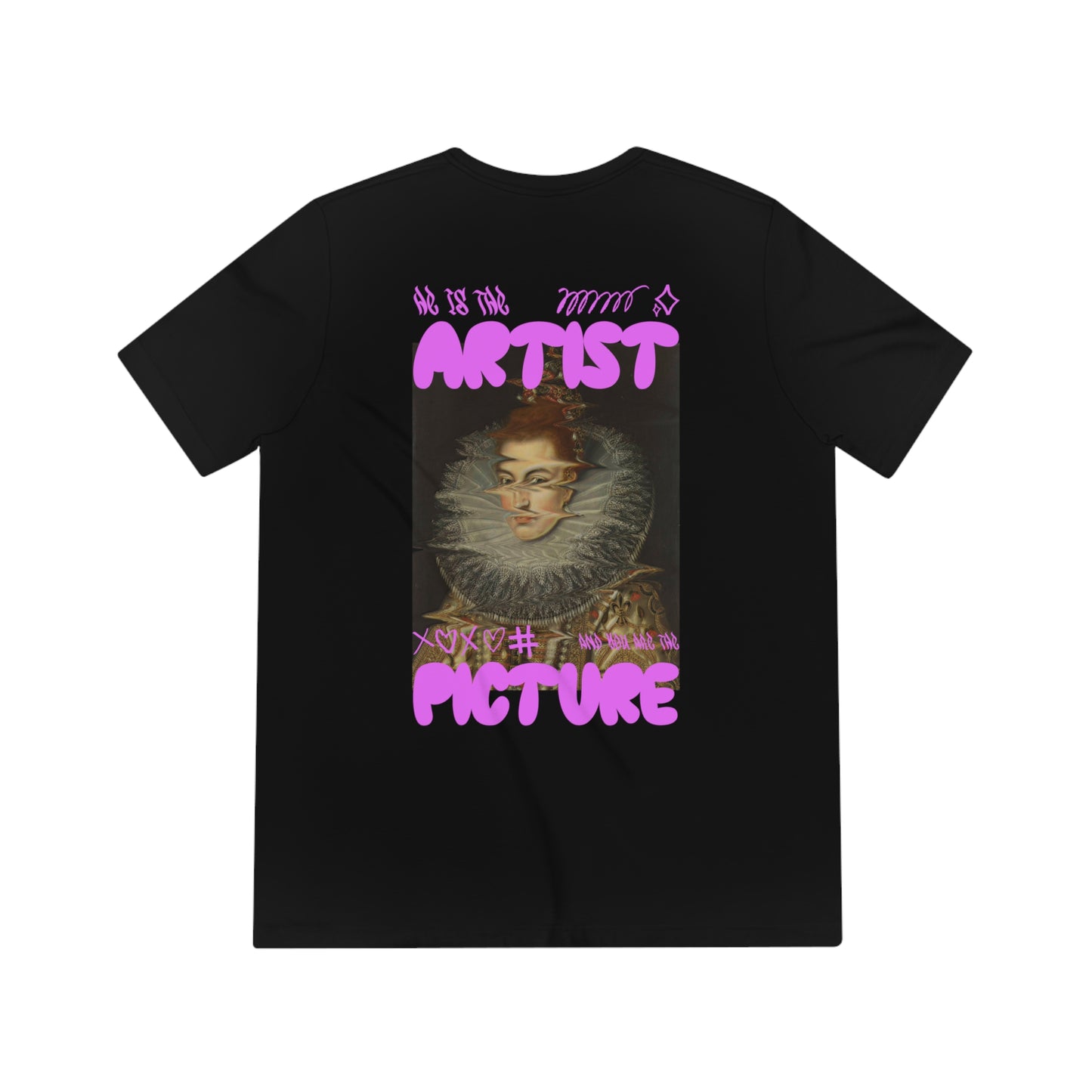 You are the Picture - Typography Style - Unisex Triblend Tee