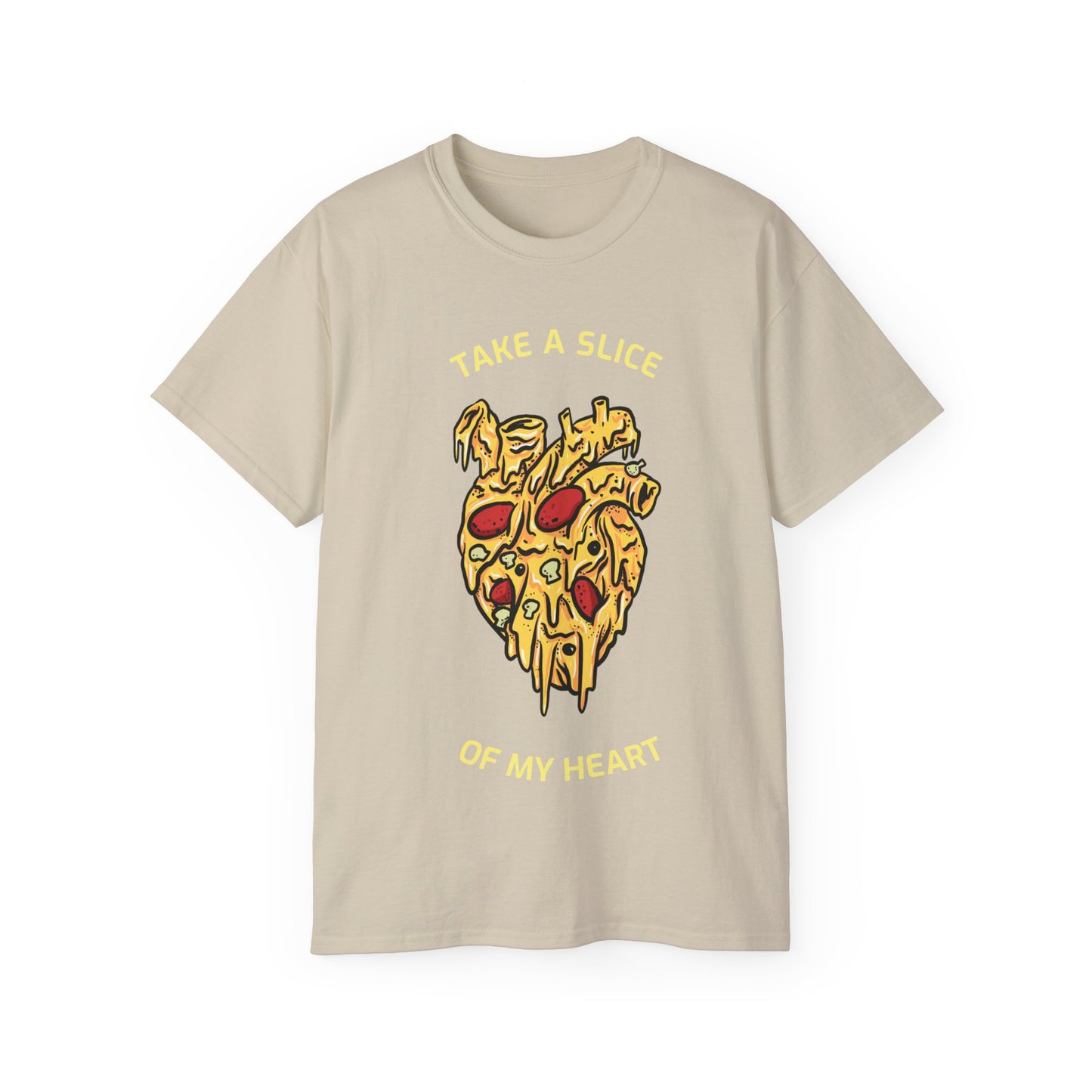 Pizza My Heart Graphic T - Unisex Ultra Cotton Tee