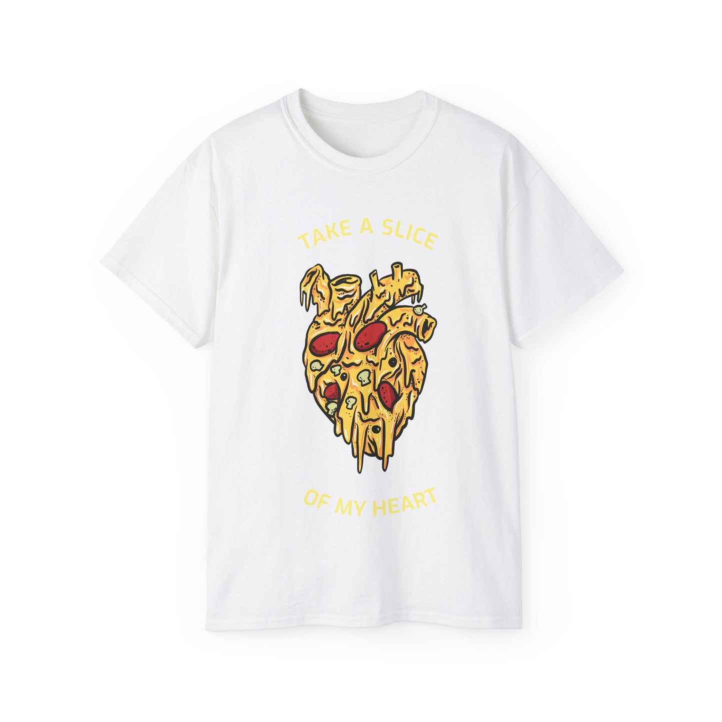 Pizza My Heart Graphic T - Unisex Ultra Cotton Tee