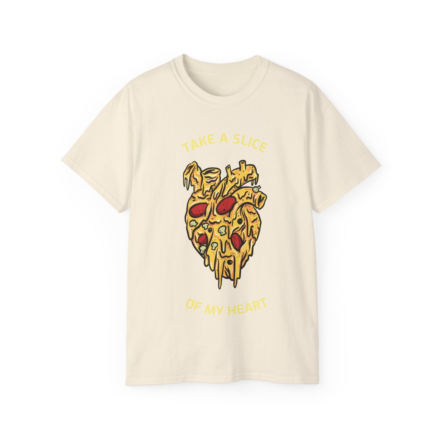 Pizza My Heart Graphic T - Unisex Ultra Cotton Tee