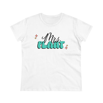 Mrs. Plant Graphic T- Women's Midweight Cotton Tee - Graphic Tee