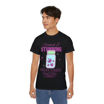 Stoned & Stunning Graphic T - Unisex Adult Ultra Cotton Tee