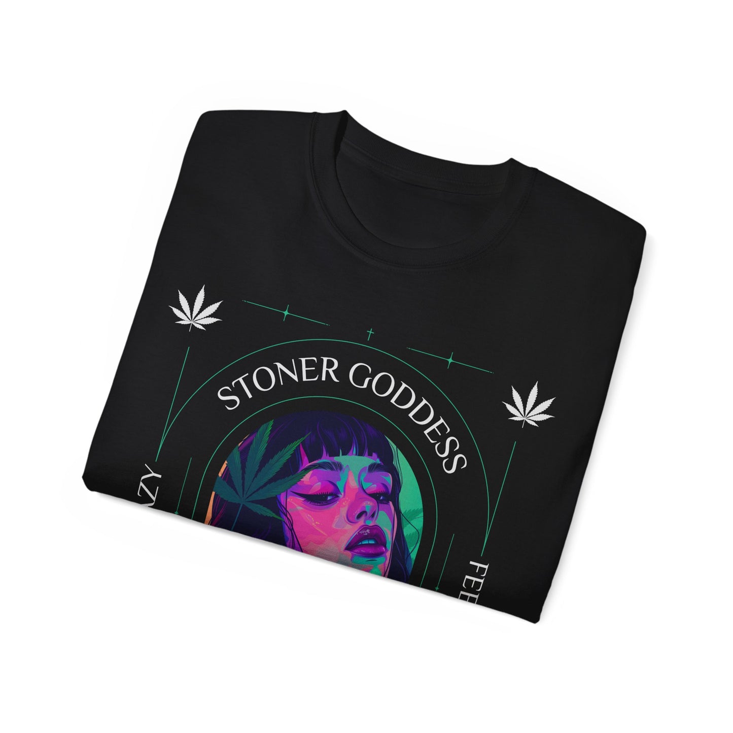 Stoner Goddess Graphic T - Unisex Adult Ultra Cotton Tee