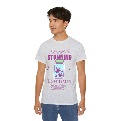 Stoned & Stunning Graphic T - Unisex Adult Ultra Cotton Tee