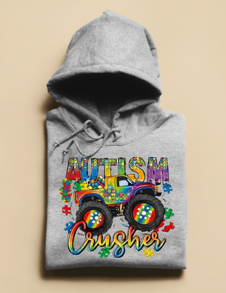 Autism Crusher - Hoodie - Youth