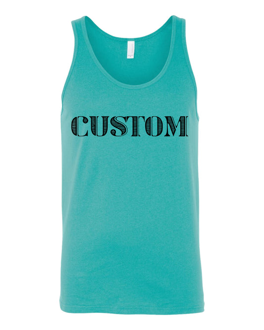 Custom - TANK TOP / JERSEY TANK