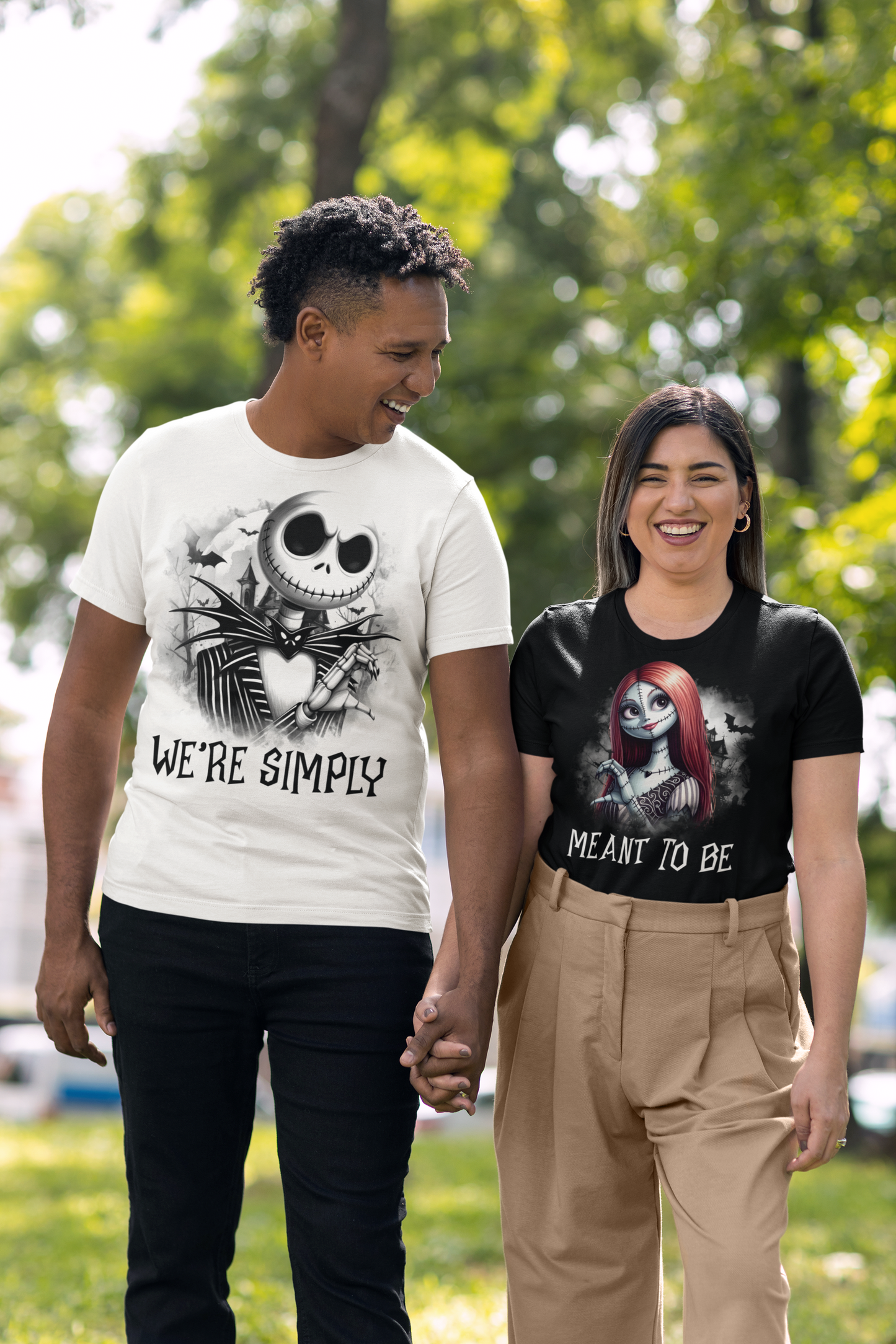 Simply Meant to Be - Jack & Sally- 2024 Horror - Unisex Graphic Tee