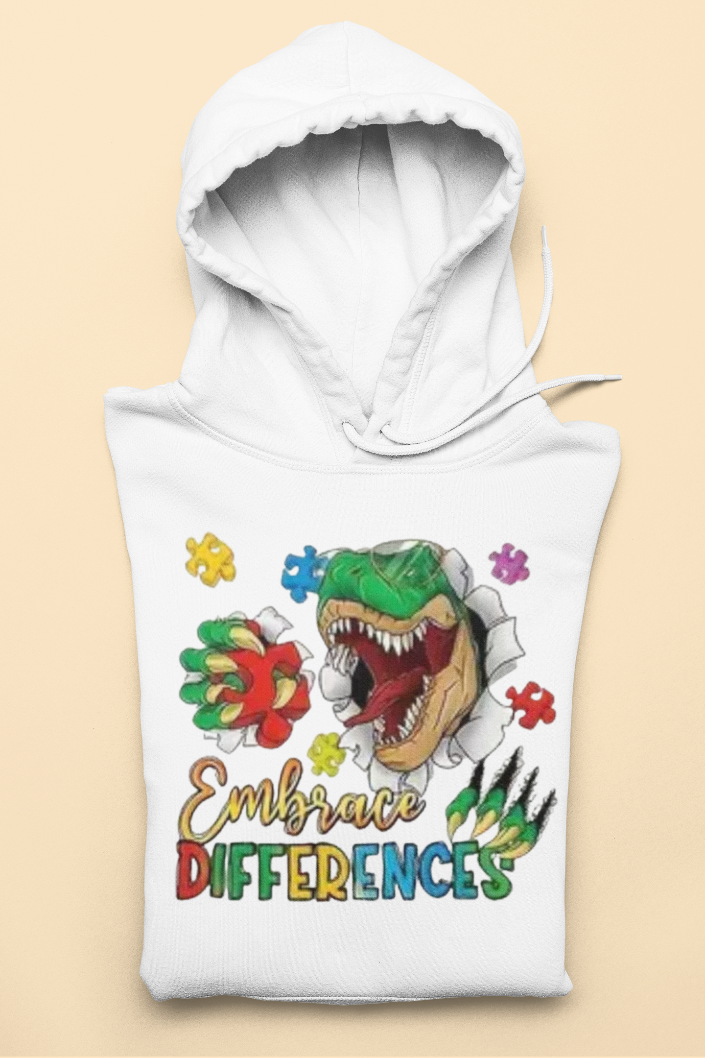 Autism Embrace Differences - Hoodie - Youth