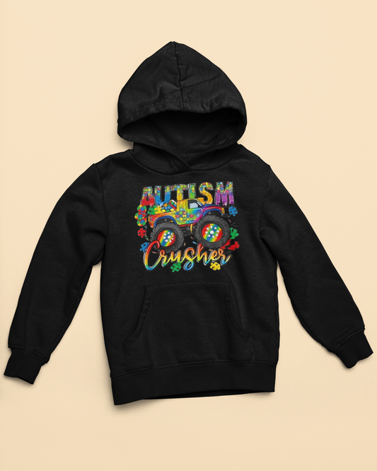 Autism Crusher - Hoodie - Youth