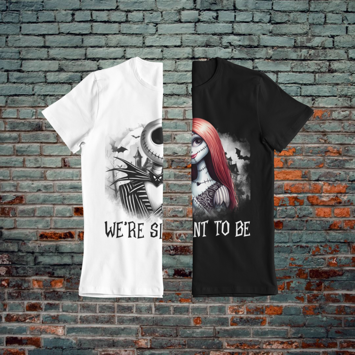 Simply Meant to Be - Jack & Sally- 2024 Horror - Unisex Graphic Tee