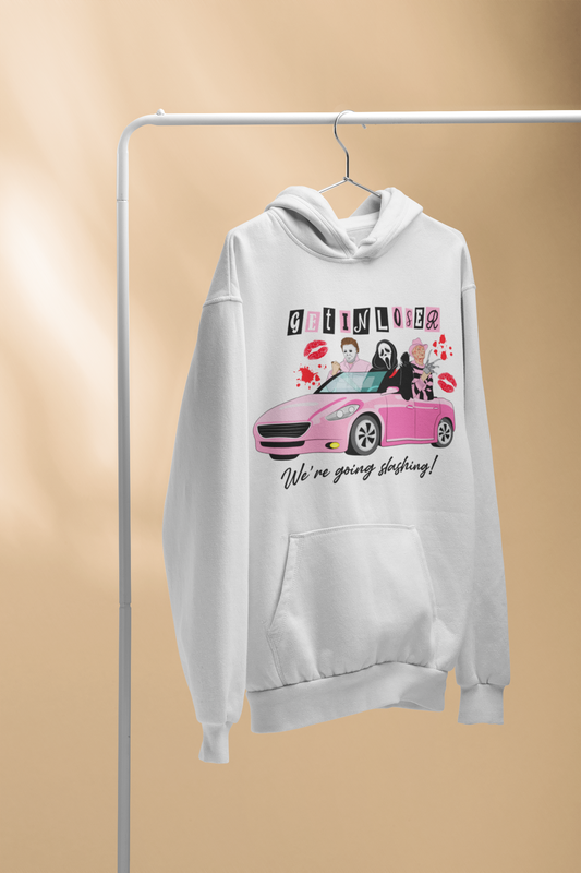 Scream Theme** Get In Loser - Hoodie