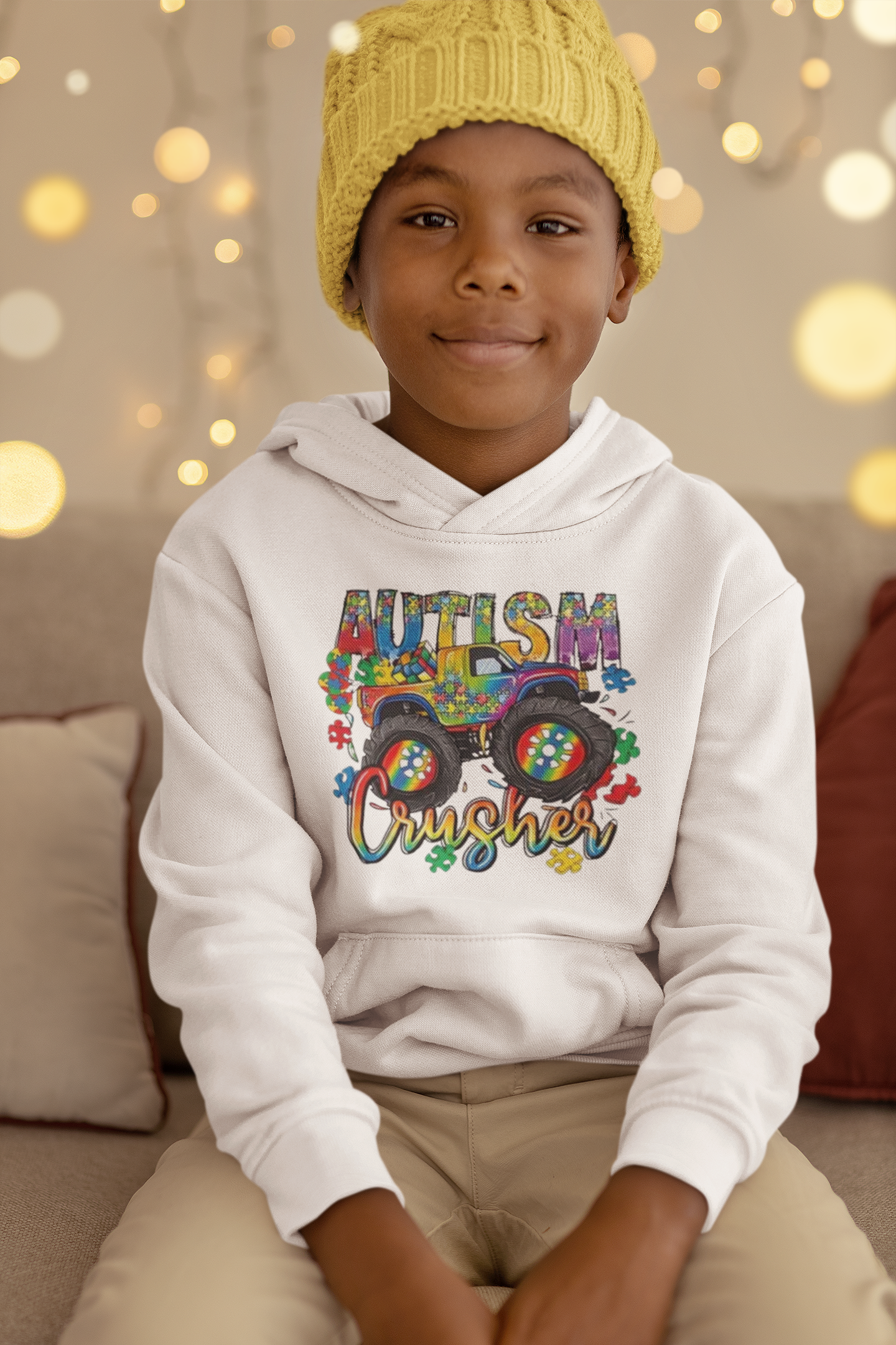 Autism Crusher - Hoodie - Youth